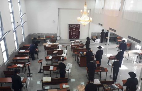 מזל טוב רמות א': חנוכת הבית לבית הכנסת המפואר מטה משה
